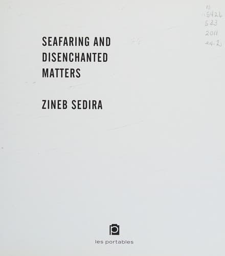 Seafaring and disenchanted matters