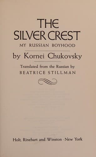 Cover image for The silver crest
