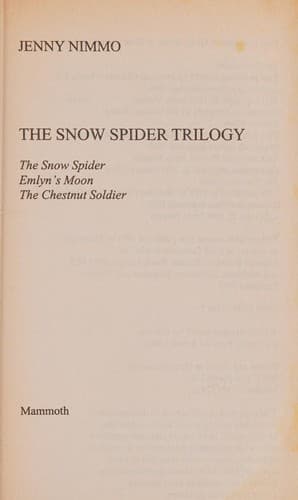 Cover image for The snow spider trilogy.