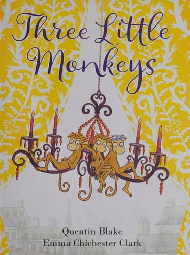 Cover image for Three little monkeys