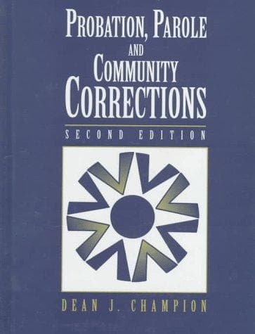 Cover image for Probation, parole, and community corrections