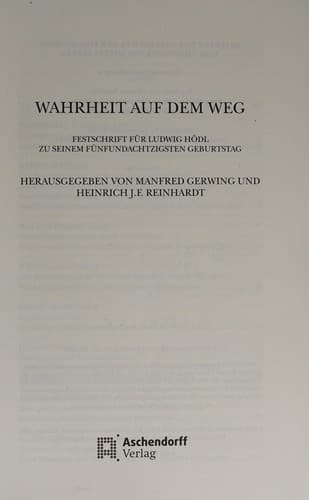Wahrheit auf dem Weg