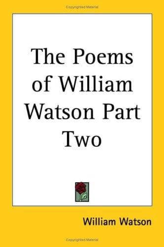 Cover image for The Poems of William Watson