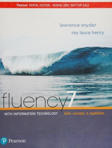 Cover image for Fluency with Information Technology