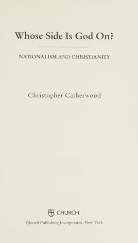 Cover image for Whose side is God on?