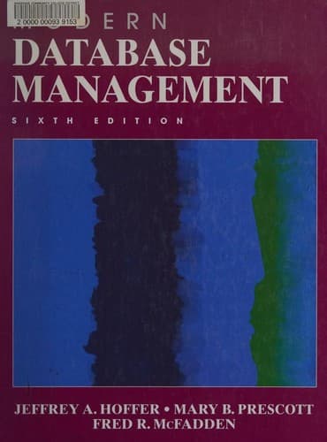 Cover image for Modern database management