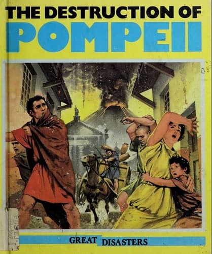 Cover image for The destruction of Pompeii