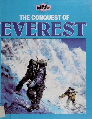 Cover image for The conquest of Everest