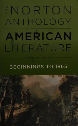 Cover image for The Norton Anthology of American Literature