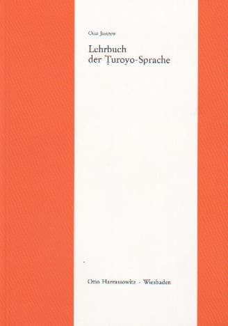 Cover image for Lehrbuch der Ṭuroyo-Sprache