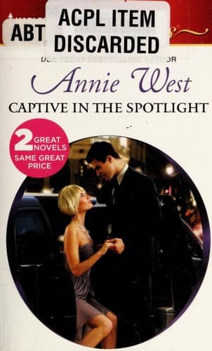 Cover image for Captive in the spotlight
