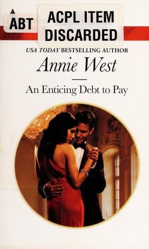Cover image for An enticing debt to pay