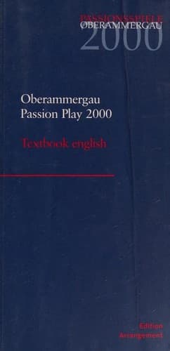 Cover image for Oberammergau Passion Play 2000