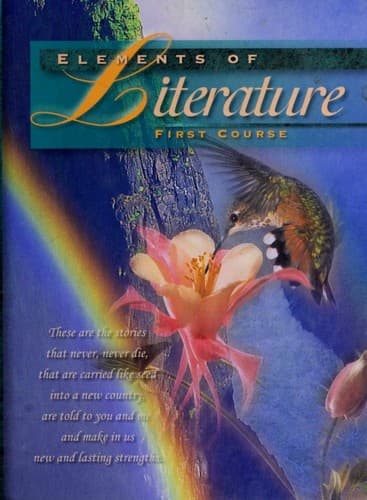 Cover image for Elements of Literature
