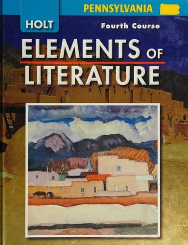 Cover image for Holt Elements of Literature