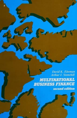 Cover image for Multinational business finance