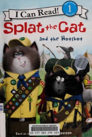 Cover image for Splat the cat and the hotshot