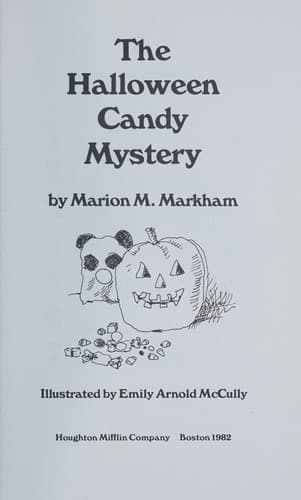 Cover image for The Halloween candy mystery