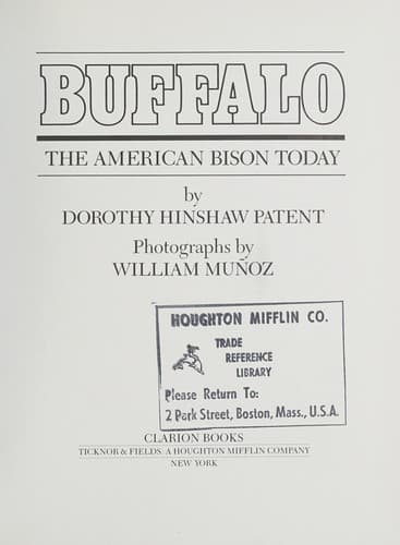 Cover image for Buffalo