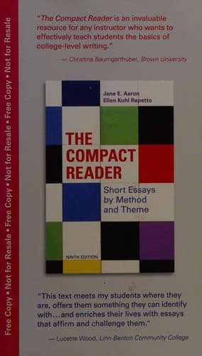 Cover image for The Compact Reader