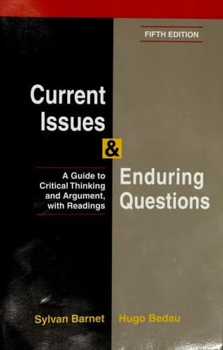 Cover image for Current issues and enduring questions