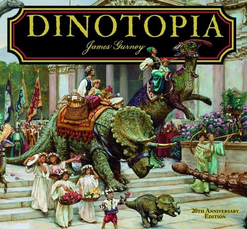 Cover image for Dinotopia: A Land Apart From Time