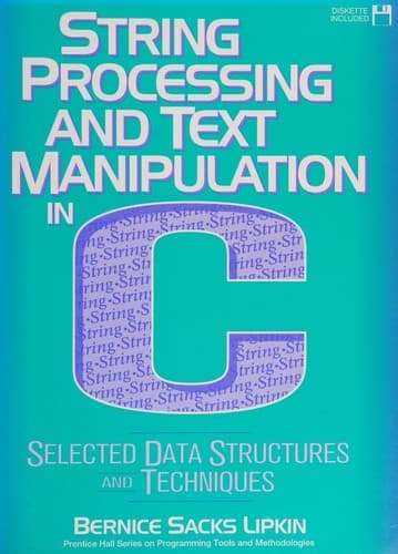 Cover image for String processing and text manipulation in C