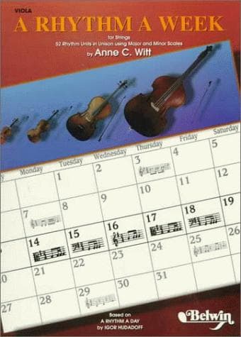 Cover image for A Rhythm a Week