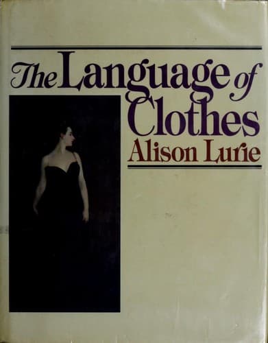 Cover image for The language of clothes