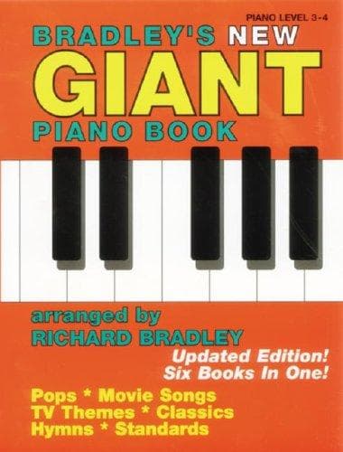 Cover image for Bradley's New Giant Piano Book