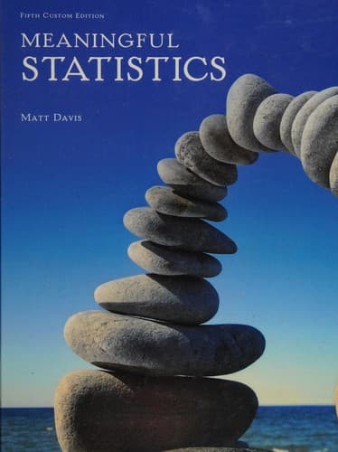 Cover image for Meaningful Statistics