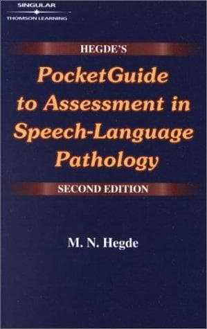 Cover image for Hegde's Pocketguide to Assessment in Speech-Language Pathology