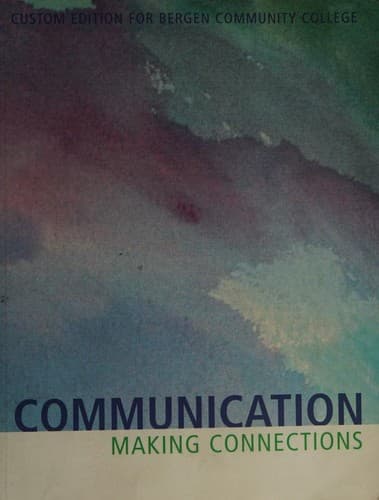 Cover image for Communication