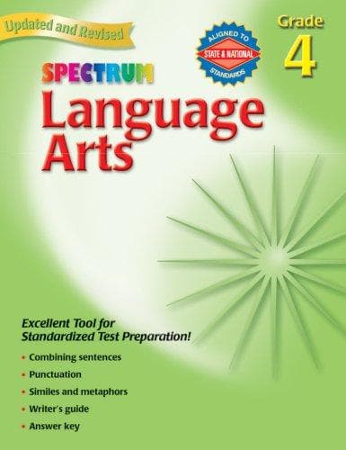 Cover image for Spectrum Language Arts, Grade 4 (Spectrum)