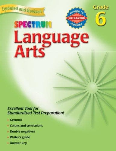 Cover image for Spectrum Language Arts, Grade 6 (Spectrum)