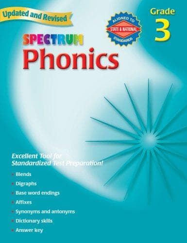 Cover image for Spectrum Phonics, Grade 3 (Spectrum)