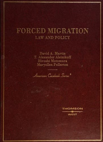 Cover image for Forced Migration