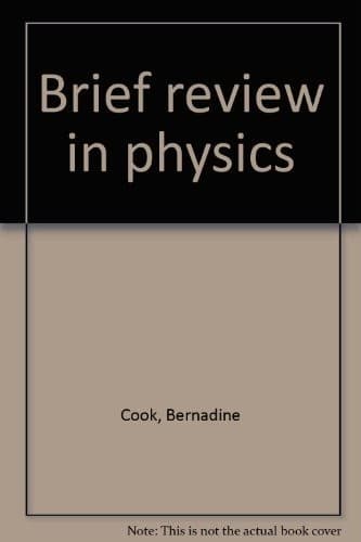 Cover image for Brief review in physics