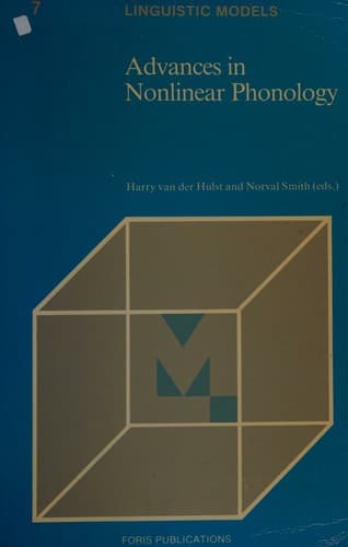 Cover image for Advances in nonlinear phonology