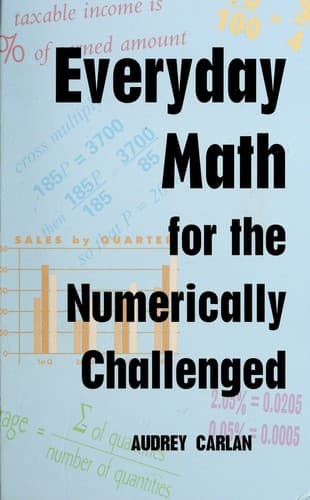 Cover image for Everyday math for the numerically challenged