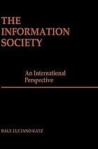 Cover image for The information society