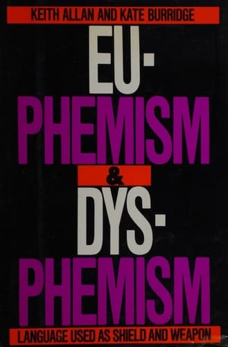 Cover image for Euphemism & dysphemism