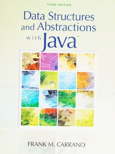 Cover image for Data structures and abstractions with Java