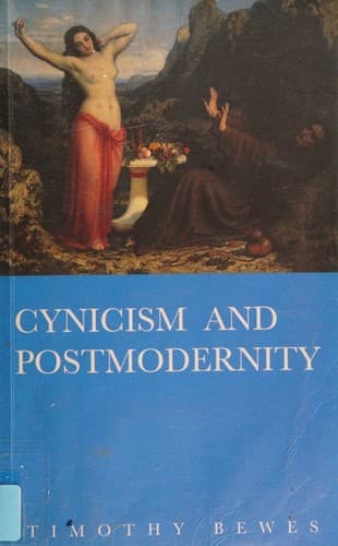 Cover image for Cynicism and postmodernity