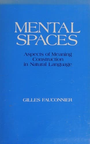 Cover image for Mental spaces