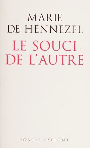 Cover image for Le souci de l'autre