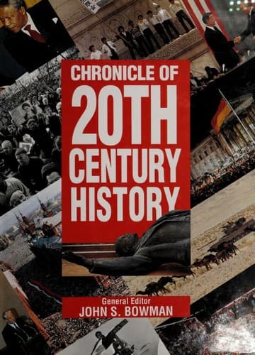 Cover image for Chronicle of 20th century history