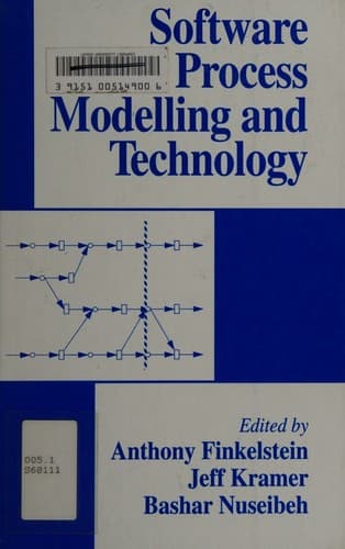 Cover image for Software process modelling and technology