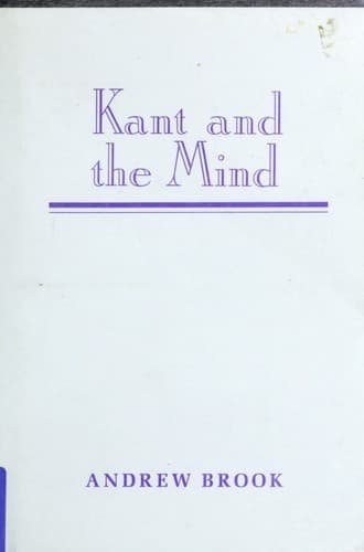 Cover image for Kant and the mind