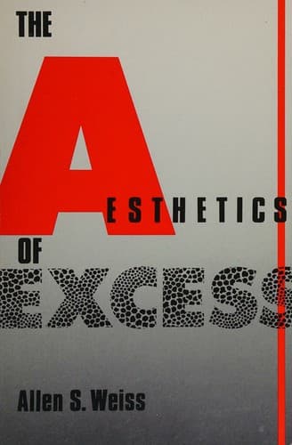 Cover image for The aesthetics of excess